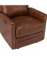 Фото #7 товара Lidia Modern Genuine Leather Electric Recliner with Nailhead Trims