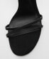 ფოტო #3 პროდუქტის Women's Strappy Heeled Sandals