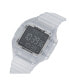 ფოტო #4 პროდუქტის Unisex Gmt Digital One Gmt Clear Resin Strap Watch 47mm