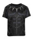 ფოტო #2 პროდუქტის Toddler Boys Avengers Captain America Iron Man Venom Hulk Cosplay Athletic T-Shirt and Shorts Outfit Set to