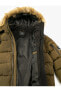 Фото #73 товара Куртка мужская Koton Стёганая с капюшоном и меховым воротником