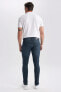 Фото #5 товара Carlo Skinny Fit Normal Bel Dar Paça Jean Pantolon