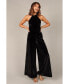 Фото #11 товара Women's Aria Velvet Jumpsuit