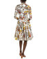 Фото #2 товара Samantha Sung Laurent Shirtdress Women's Yellow 2