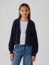 Фото #1 товара Kids Shaker-Stitch Cropped Cardigan