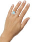 ფოტო #3 პროდუქტის EFFY® Aquamarine (6-7/8 ct. t.w.) & Diamond (1/2 ct. t.w.) Ring in 14k White Gold