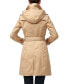 Фото #2 товара Women's Adley Water Resistant Hooded Trench Coat