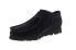 Фото #7 товара Clarks Wallabee Gore-Tex GTX 26149449 Mens Black Suede Oxfords Casual Shoes