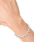 Фото #3 товара EFFY® Freshwater Pearl Zigzag Flex Bracelet in Sterling Silver