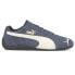 Фото #1 товара Puma Speedcat Ls Lace Up Mens Blue Sneakers Casual Shoes 38017302