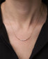 ფოტო #2 პროდუქტის Diamond Curved Bar Statement Necklace (1/4 ct. t.w.) in 14k Gold, 15" + 2" extender, Created for Macy's