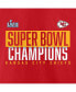 Фото #4 товара Men's Red Kansas City Chiefs Super Bowl LVII Champions Foam Finger T-shirt
