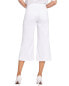 Nydj Petite Patchie Major Wide Leg Capri Optic White Jean Women's