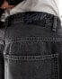 Pull&Bear super baggy fit jean in heavy washed dark grey grau, EU 46 - W36 L32 - фото #5