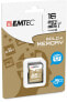 EMTEC SDHC 16GB Class10 Gold + - 16 GB - SDHC - Class 10 - 85 MB/s - 21 MB/s - Black - Brown
