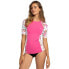 Roxy Printed Short Sleeve Body Rashguard