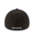 Men's Black Colorado Rockies 2024 MLB World Tour Mexico City Series 39THIRTY Flex Hat