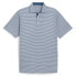 Фото #1 товара Puma Isle Pique Short Sleeve Polo Shirt Mens Blue Casual 62447208