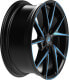 Alutec ADX.01 racing-black frontpoliert blue 8.5x20 ET45 - LK5/112 ML70.1