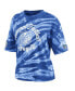 Women's Blue NFL Tie-Dye T-shirt