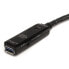 Фото #2 товара StarTech.com 5m USB 3.0 Active Extension Cable - M/F - 5 m - USB A - USB A - USB 3.2 Gen 1 (3.1 Gen 1) - Black