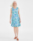Фото #1 товара Petite Floral Print Flip Flop Dress, Created for Macy's