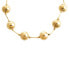 ფოტო #2 პროდუქტის 14k Gold-Plated Large Ball & Bar Collar Necklace, 15" + 1-1/2" extender