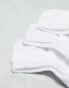 Фото #4 товара Weekday 3-pack trainer socks- white