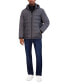 Фото #4 товара Men's Mixed Media Puffer Jacket