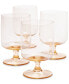 Фото #1 товара Stackable Short Stem Wine Glasses, Set of 4, Created for Macy's