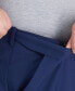 Фото #6 товара Men's Big & Tall Premium Comfort Stretch Classic-Fit Solid Flat Front Dress Pants