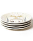 Фото #2 товара Neutral Nativity Salad Plate 4 Piece Set, Service for 4