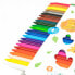 MILAN Case 24 Waxes Pastel Plastic Colors