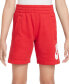ფოტო #1 პროდუქტის Big Kids Sportswear Club Fleece Logo-Print French Terry Shorts