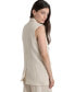 ფოტო #2 პროდუქტის Women's Weathered-Twill Sleeveless Vest