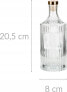 Home Styling Collection Karafka na wodę, przeźroczysta z korkiem, 500 ml