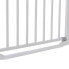 Фото #31 товара Hauck Clear Step Autoclose Safety Gate for Widths 75-80 cm, Ultra Flat Threshold, Automatic Closing Mechanism, No Drilling, One-Handed Opening, Metal, White