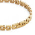 Фото #3 товара Fashion gold-plated steel bracelet 3-Link DW0040098