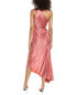 Фото #2 товара Dress Forum Asymmetrical Pleated Maxi Dress Women's S
