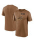 ფოტო #1 პროდუქტის Men's Brown Buffalo Bills 2023 Salute To Service Big and Tall Legend Performance T-shirt