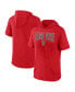 Фото #2 товара Men's Red Texas Tech Red Raiders Outline Lower Arch Hoodie T-shirt