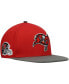 Фото #1 товара Men's Red, Pewter Tampa Bay Buccaneers 2Tone Snapback Hat
