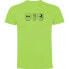 ფოტო #1 პროდუქტის KRUSKIS Sleep Eat And Play Football short sleeve T-shirt