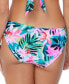 Фото #2 товара Juniors' Sunday Tropical-Print Bikini Bottoms