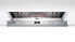 Bosch Serie 6 SMV6ZCX07E - Fully built-in - Full size (60 cm) - White - Stainless steel - Buttons - 1.75 m