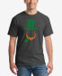 Фото #1 товара Men's Leprechaun Word Art Graphic T-shirt