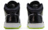 Air Jordan 1 Mid Black Cyber Mystic Green BQ6931-003 Sneakers
