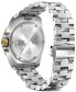 Men's Swiss Journey 1884 Stainless Steel Bracelet Watch 43mm