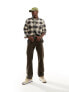 Levi's Jackson Worker shirt in brown check