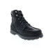 Фото #2 товара Wolverine Forge Ultraspring 6" Moc-Toe W220036 Mens Black Leather Work Boots 10